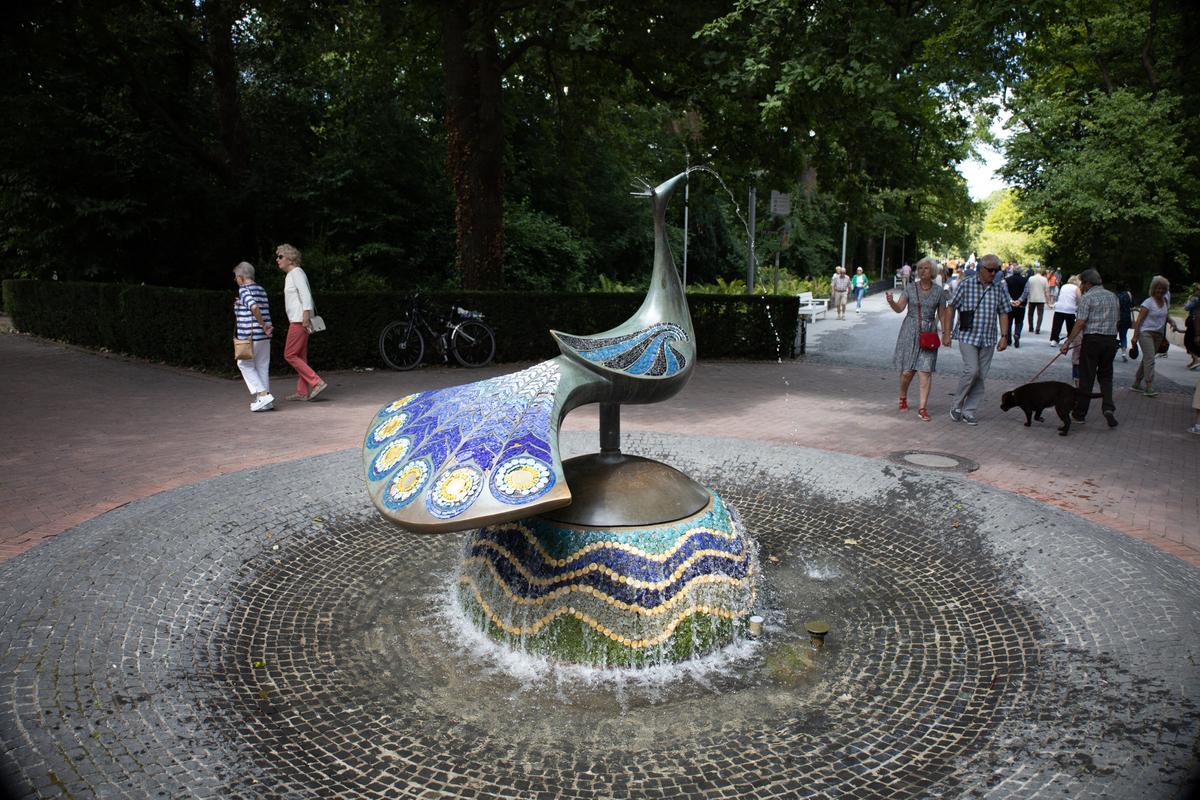 Die Fontäne (Pfauenbrunnen)