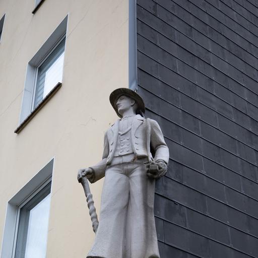 Wandernder Zimmergeselle von Joachim Wolf-Müller