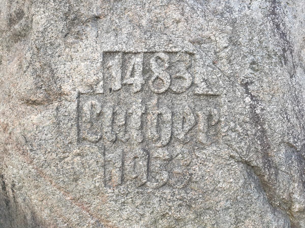 Gedenkstein für Martin Luther