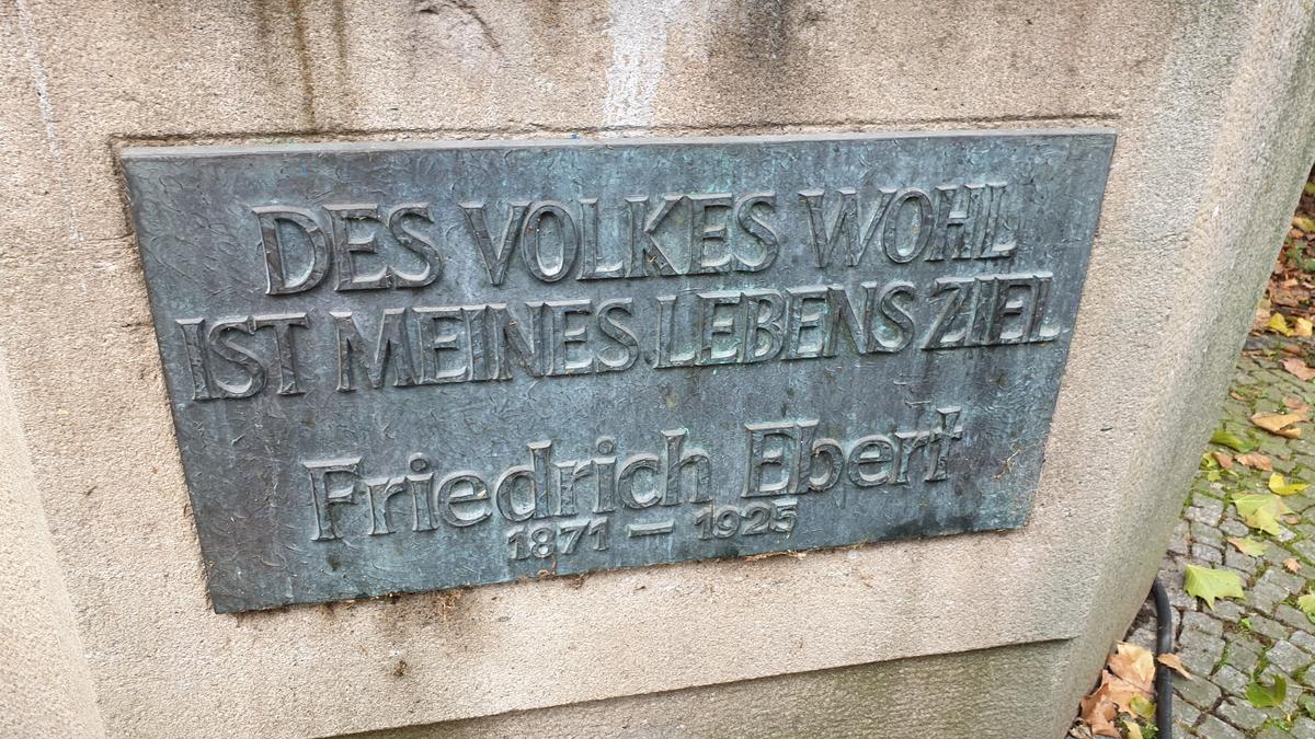 Denkmal für Friedrich Ebert