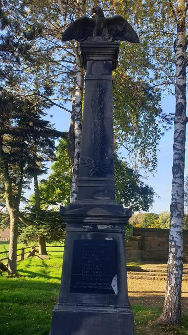 Kriegerehrenmal in Höchsten, Gefallene 1866 und 1870-1871